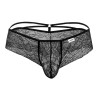 CandyMan Shorty Dentelle Sedna Noir